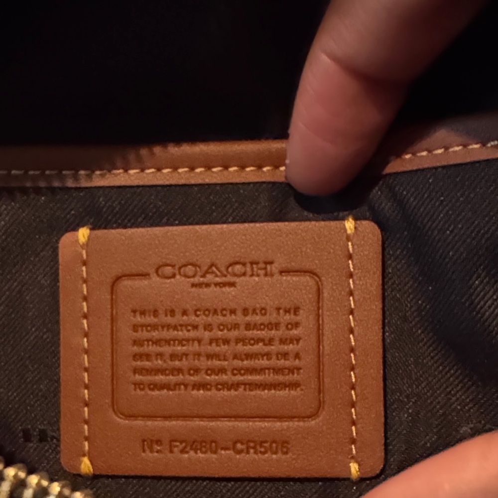 Coach Black Quilted Belt Bag - Picture 6 of 12